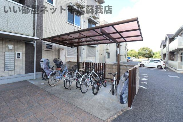 La CreceE棟のその他共用部分|駐輪場