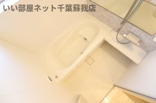 La CreceE棟の浴室|お風呂で日々の疲れを落としましょう