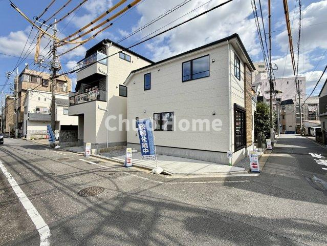 江戸川区東小岩5丁目新築分譲住宅の前面道路含む現地写真|全面道路