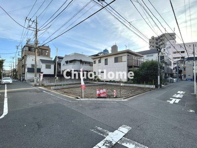江戸川区東小岩5丁目新築分譲住宅の前面道路含む現地写真|前面道路