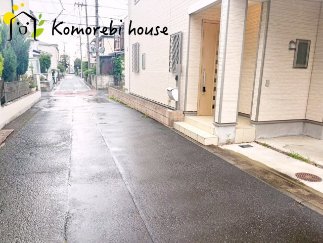 さいたま市西区指扇　中古戸建の前面道路含む現地写真|前面道路含む現地写真です