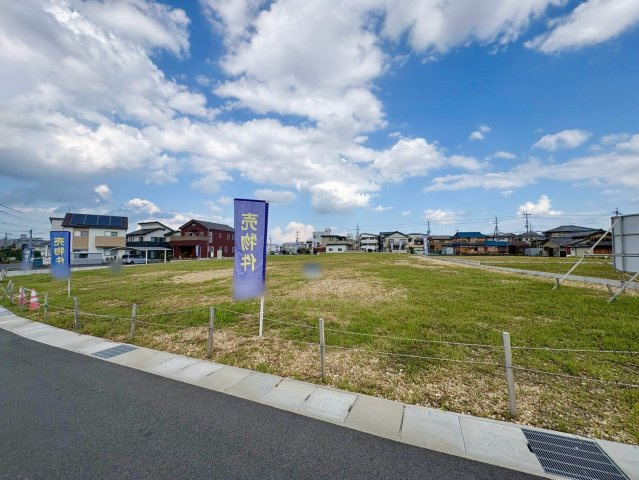 草津市矢橋町4号地　建築条件無し売土地の外観
