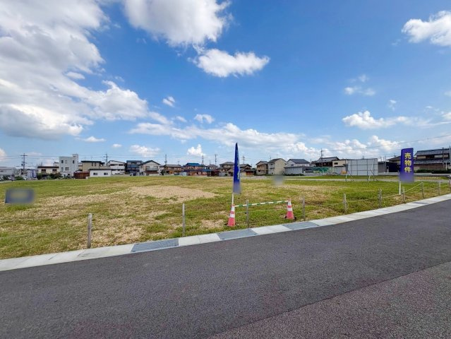 草津市矢橋町4号地　建築条件無し売土地の外観