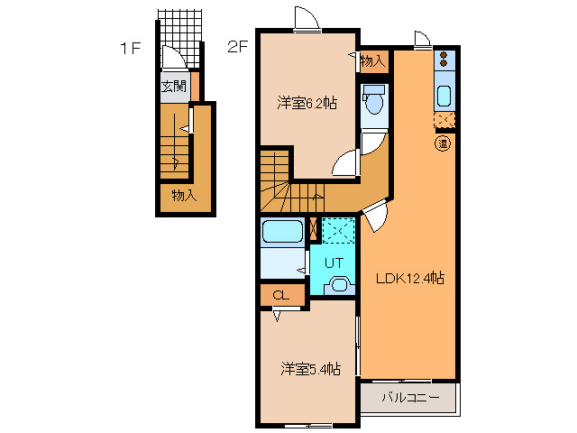T．オーブの間取り