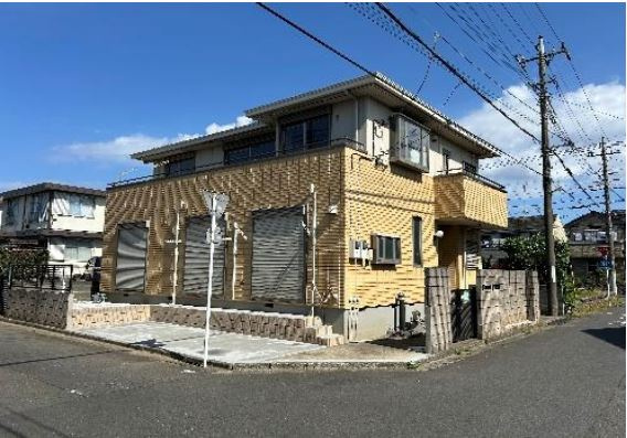 所沢市中新井4丁目2世帯住宅の外観：施工例