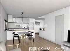 足立区神明南1丁目新築分譲住宅の完成予想図|リビングパース