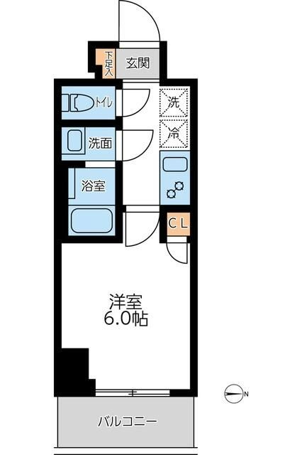 オーキッドレジデンス西川口の間取り