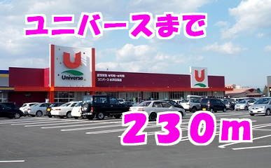 メゾンノワールの周辺|ユニバースまで230m