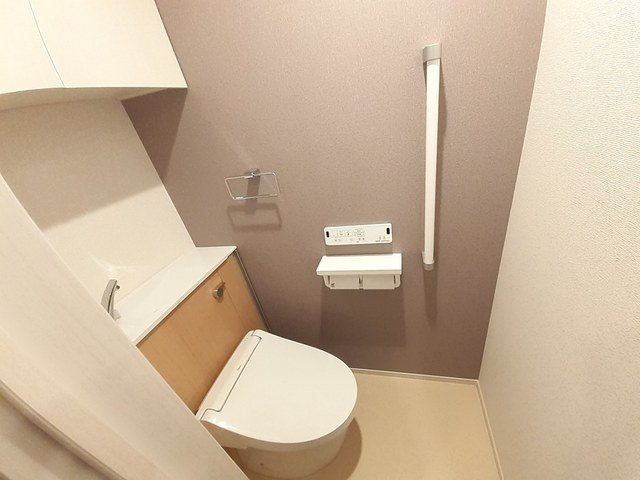 ヴェルメゾン　旭町のトイレ|トイレもきれいです