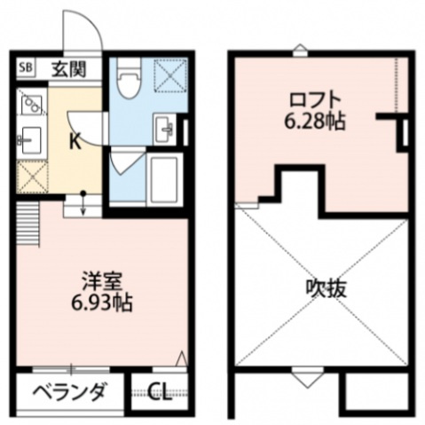 Cereja(セレージャ)の間取り