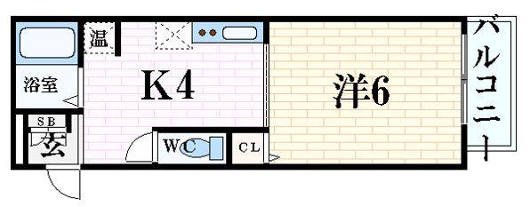 西之町ハイツＢ