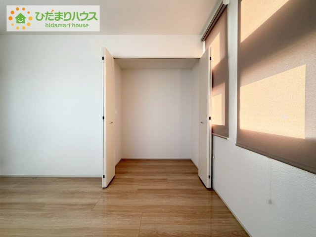 いわき市泉もえぎ台3期　新築戸建　1号棟の収納|全室にクローゼットが付いていて、お部屋の住空間もスッキリ広々つかえそうです(^^)/