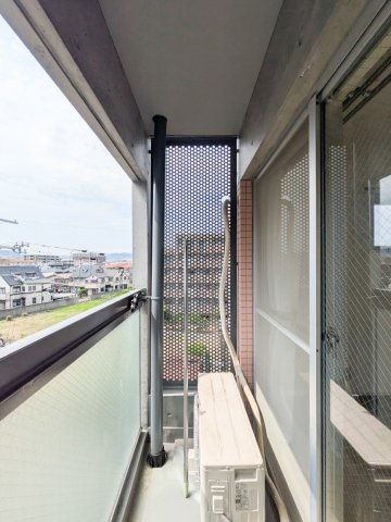 パレ武庫之荘本町のバルコニー