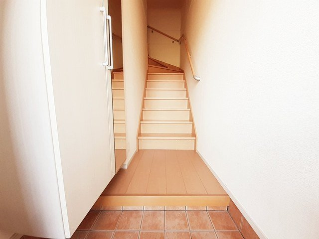 クレッシェンドの玄関