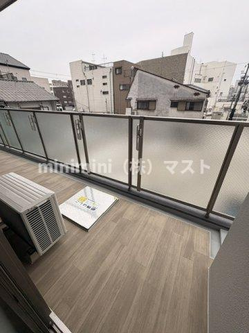 エスリード大阪エヴォルツのバルコニー