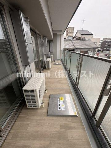 エスリード大阪エヴォルツのバルコニー
