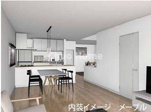 葛飾区奥戸4丁目新築分譲住宅の完成予想図|リビングパース