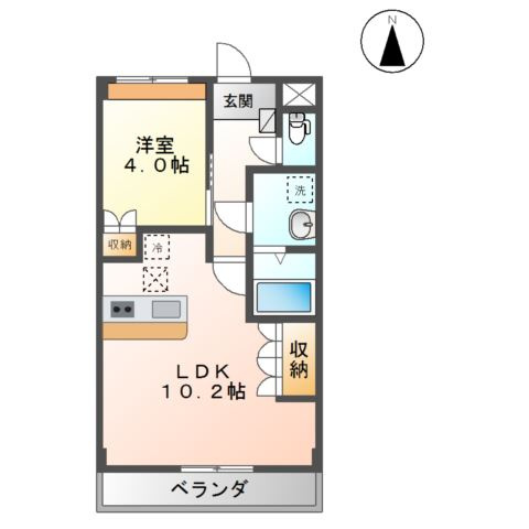 ヴィア　グラン　シャリオの間取り