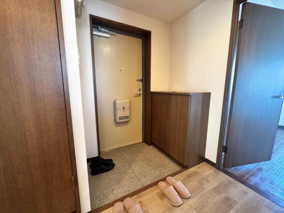 ハイムエミネンスの玄関|落ち着いた玄関です
