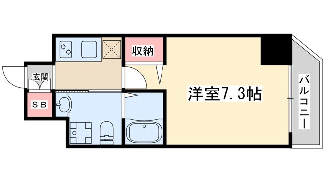 【間取り】 | エグゼ新大阪南