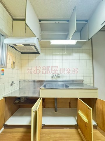 リバーサイドマンションのキッチン|お料理しやすいキッチンです