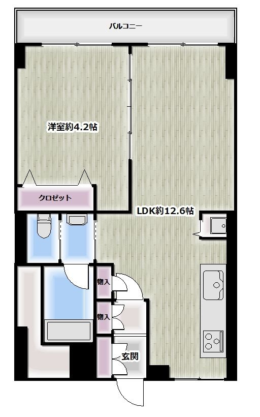 東香ビルの間取り
