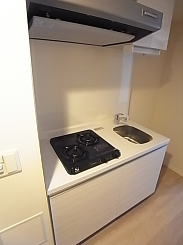 2口ガスコンロのシステムキッチンです！