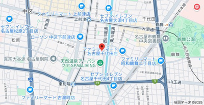 【地図】 | メイクスアート上前津Ⅵ
