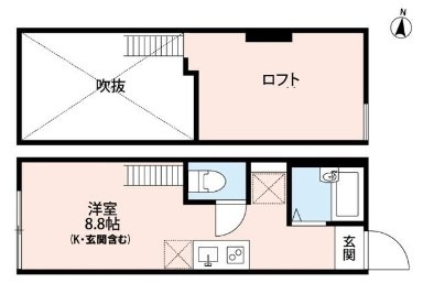 清瀬市元町２丁目のアパート