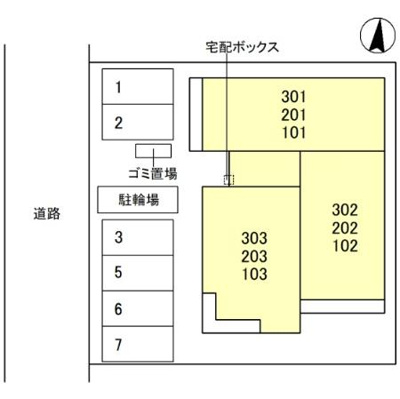 【区画図】 | シグナス百舌鳥