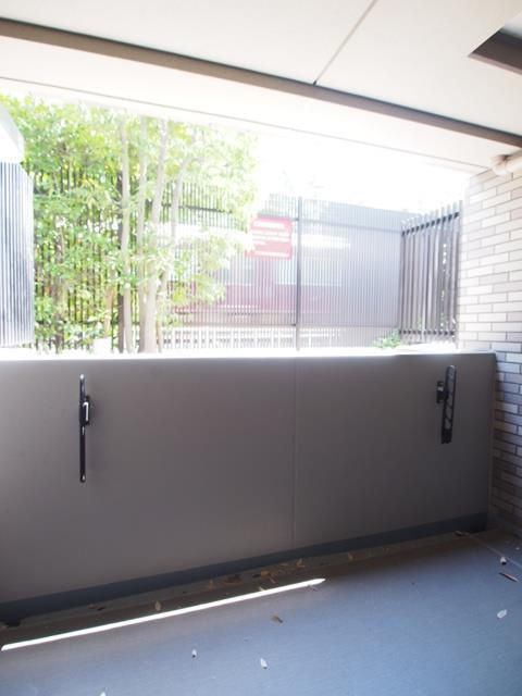 ジオグランデ夙川相生町のバルコニー