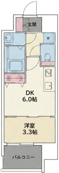 【間取り】 | ブランシエスタ森ノ宮