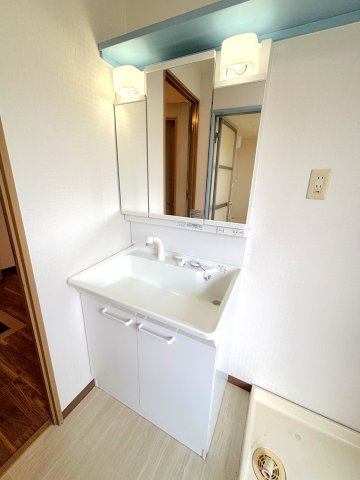 広島市安芸区矢野西４丁目の賃貸マンションの独立洗面台