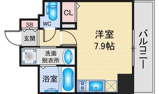 【間取り】 | ディアレイシャス名古屋浄心Ⅱ | 略図の為、現状優先