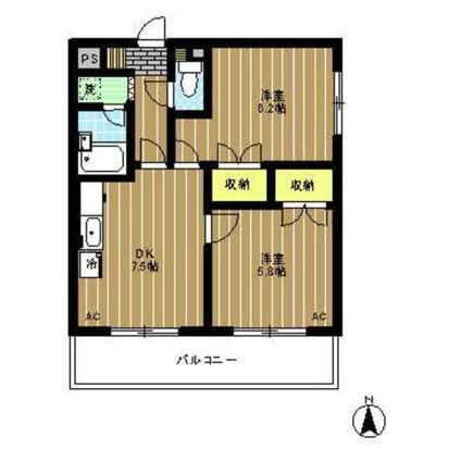【間取り】 | ドゥーム沼袋