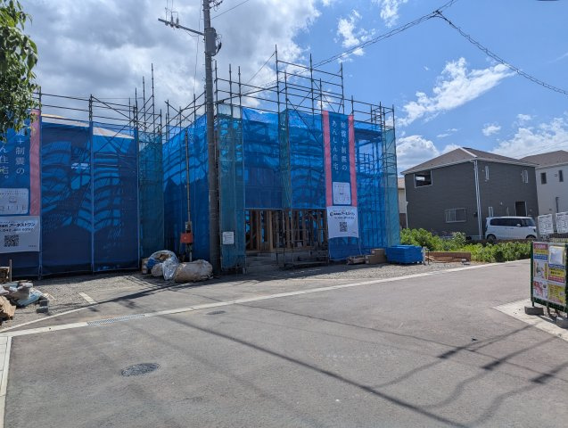 水戸市平須町　第8の前面道路含む現地写真|前面道路含む現地写真です