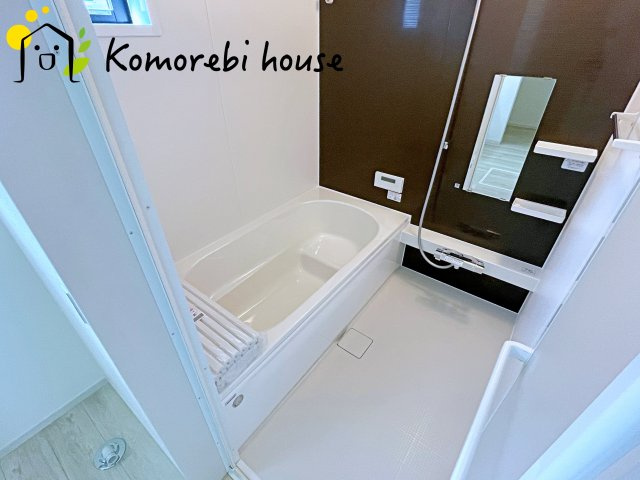 上尾市本町　6期　新築一戸建て　KEIAI GRACE　02の浴室|きれいなお風呂です