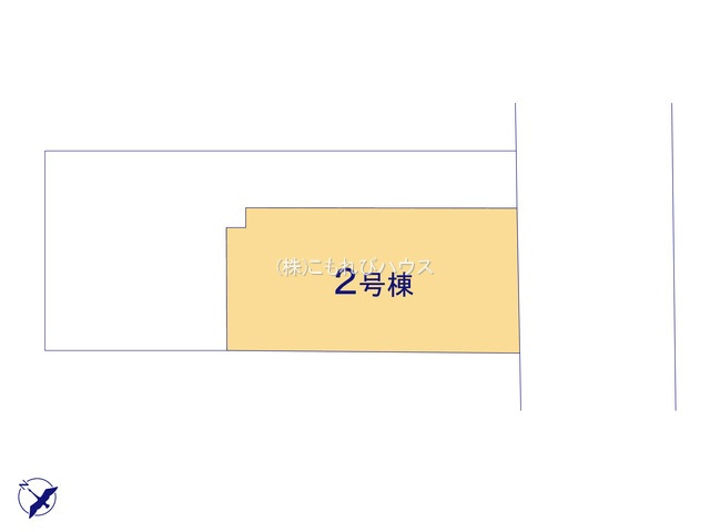 上尾市本町　6期　新築一戸建て　KEIAI GRACE　02の区画図|2号棟