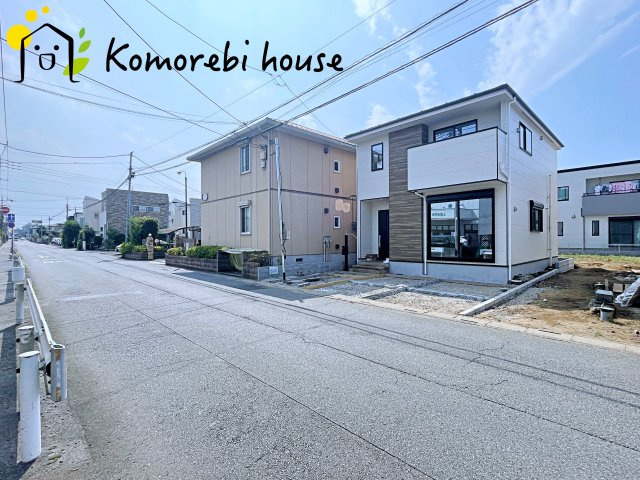 上尾市本町　6期　新築一戸建て　KEIAI GRACE　02の前面道路含む現地写真|前面道路含む現地写真です