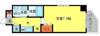 【間取り】 | アーデン堺筋本町