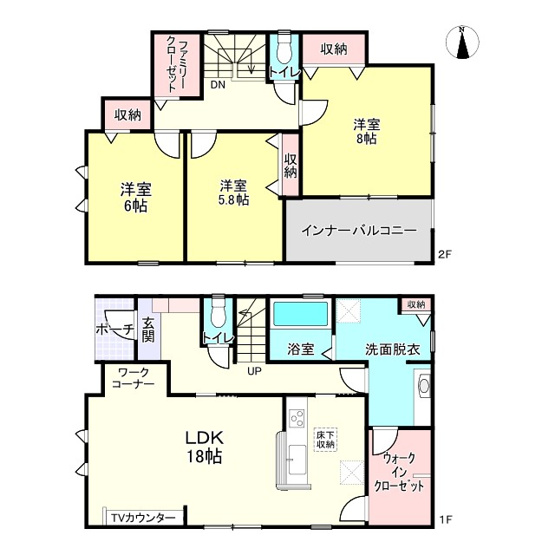 【間取り】 | 姫路市勝原区宮田2期