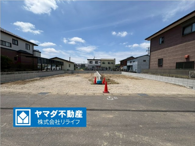 リーブルガーデン　岐阜市高田第５　全２区画分譲の外観|「現地（2026年8月7日）撮影」　
■全体写真　
■ヤマダ不動産　株式会社リライフ　