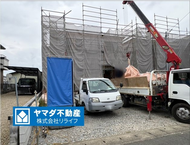 リーブルガーデン　岐阜市高田第５　全２区画分譲の外観|「現地（2026年10月5日）撮影」　
■外観写真　
■ヤマダ不動産　株式会社リライフ　