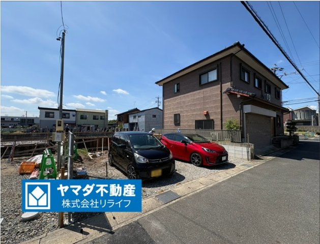 リーブルガーデン　岐阜市高田第５　全２区画分譲の外観|「現地（2026年8月31日）撮影」　
■外観写真　
■ヤマダ不動産　株式会社リライフ　