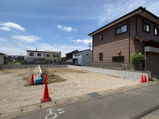 リーブルガーデン　岐阜市高田第５　全２区画分譲の外観|「現地（2026年8月7日）撮影」　
■外観写真　
■ヤマダ不動産　株式会社リライフ　