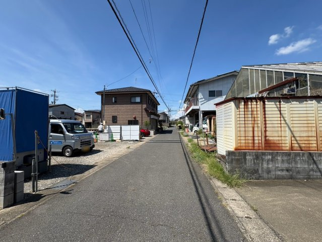 リーブルガーデン　岐阜市高田第５　全２区画分譲の前面道路含む現地写真|「現地（2026年8月31日）撮影」　
■前面道路　
■ヤマダ不動産　株式会社リライフ