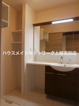 Ｓｋｙ Ｔｅｒｒａｃｅ石橋の洗面所|洗髪洗面化粧台