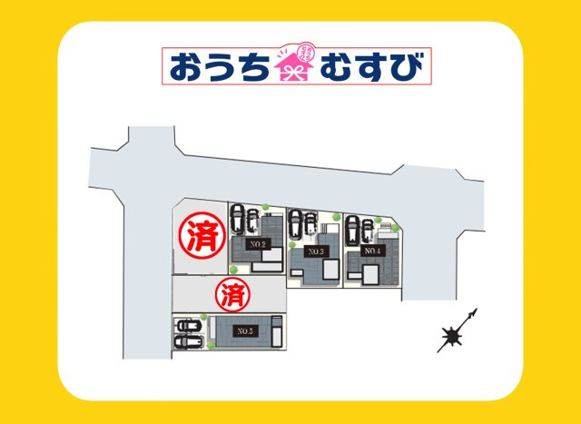 G-STYLE 落合公園西(全6棟)の区画図