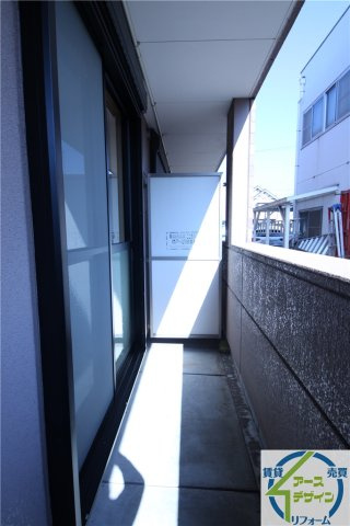ビラージュ新野辺のバルコニー