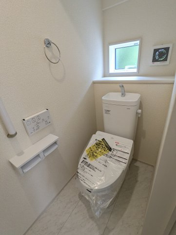 水戸市西原1丁目　3期のトイレ|温水ウォシュレット付きトイレでゆっくりと快適なお一人時間を～